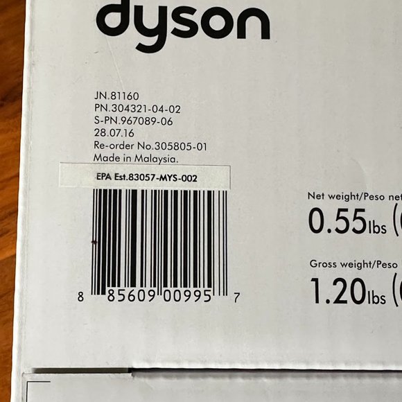 Dyson NIB Replacement HEPA Filter 4 Pure Cool Link Tower Air Purifier #967089-06 - Picture 6 of 8